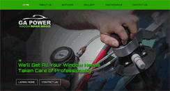 Desktop Screenshot of gapowerwindowrepair.com